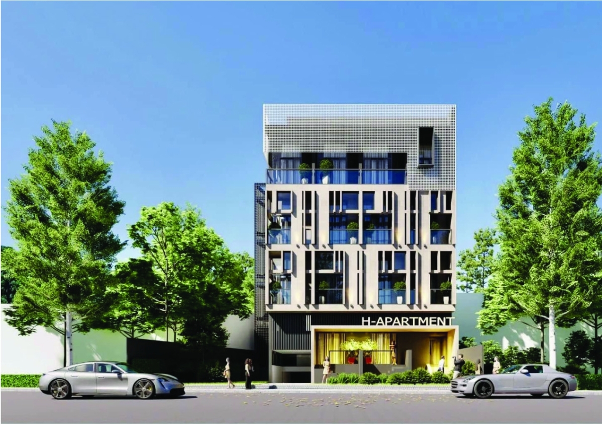 Construction and building of hotel buildings